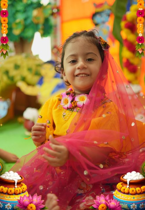 🦚✨ A celebration filled with devotion, joy and little Krishna magic!Bella Mente came alive with (2)