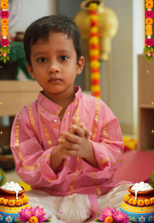🦚✨ A celebration filled with devotion, joy and little Krishna magic!Bella Mente came alive with (3)